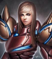Samus, ecstatique image
