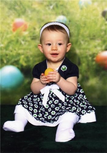 "Alyssa at Easter"